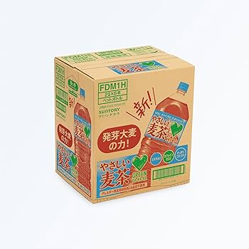 Amazon.co.jp: サントリー GREEN DA・KA・RA やさしい麦茶 2L×6本