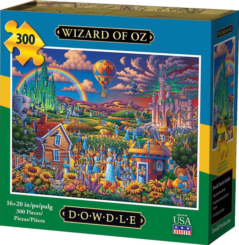 Dowdle Jigsaw Puzzle - The Wonderful Wizard of Oz - 300 Piece