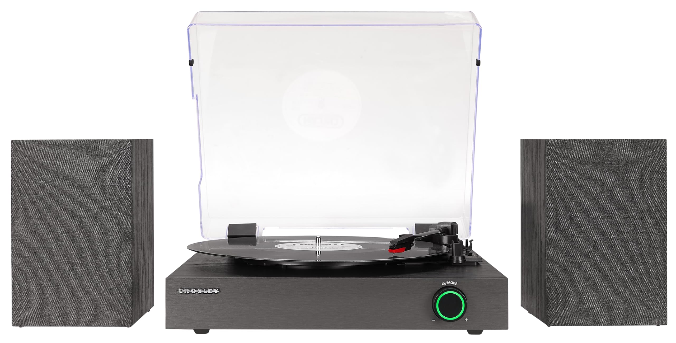 Amazon.com: Crosley CR7503A-BK Zane 3-Speed Bluetooth Vinyl Record