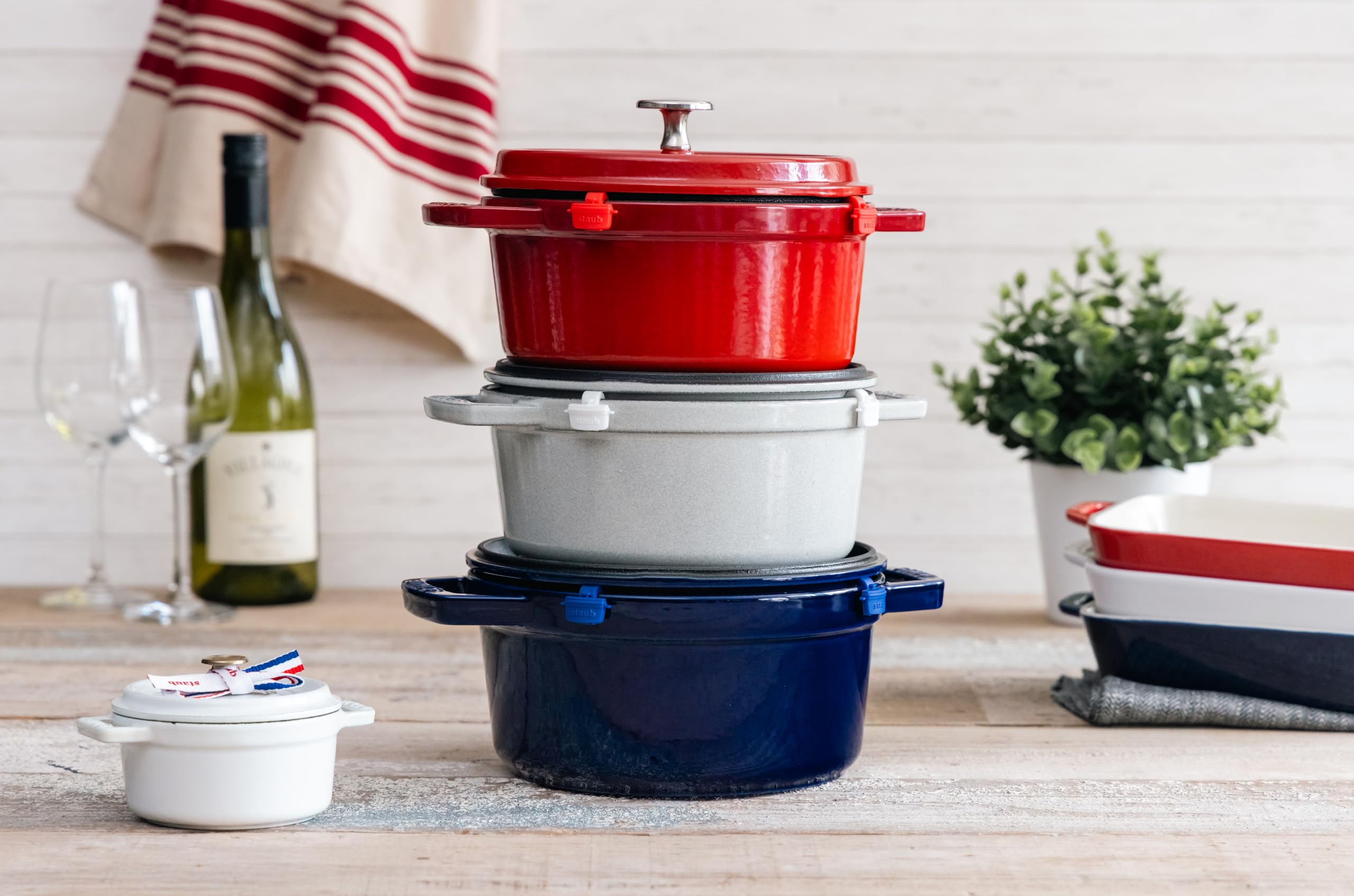 Amazon.co.jp: Staub ストウブ 「 プロテクター 9個入り トリコロール