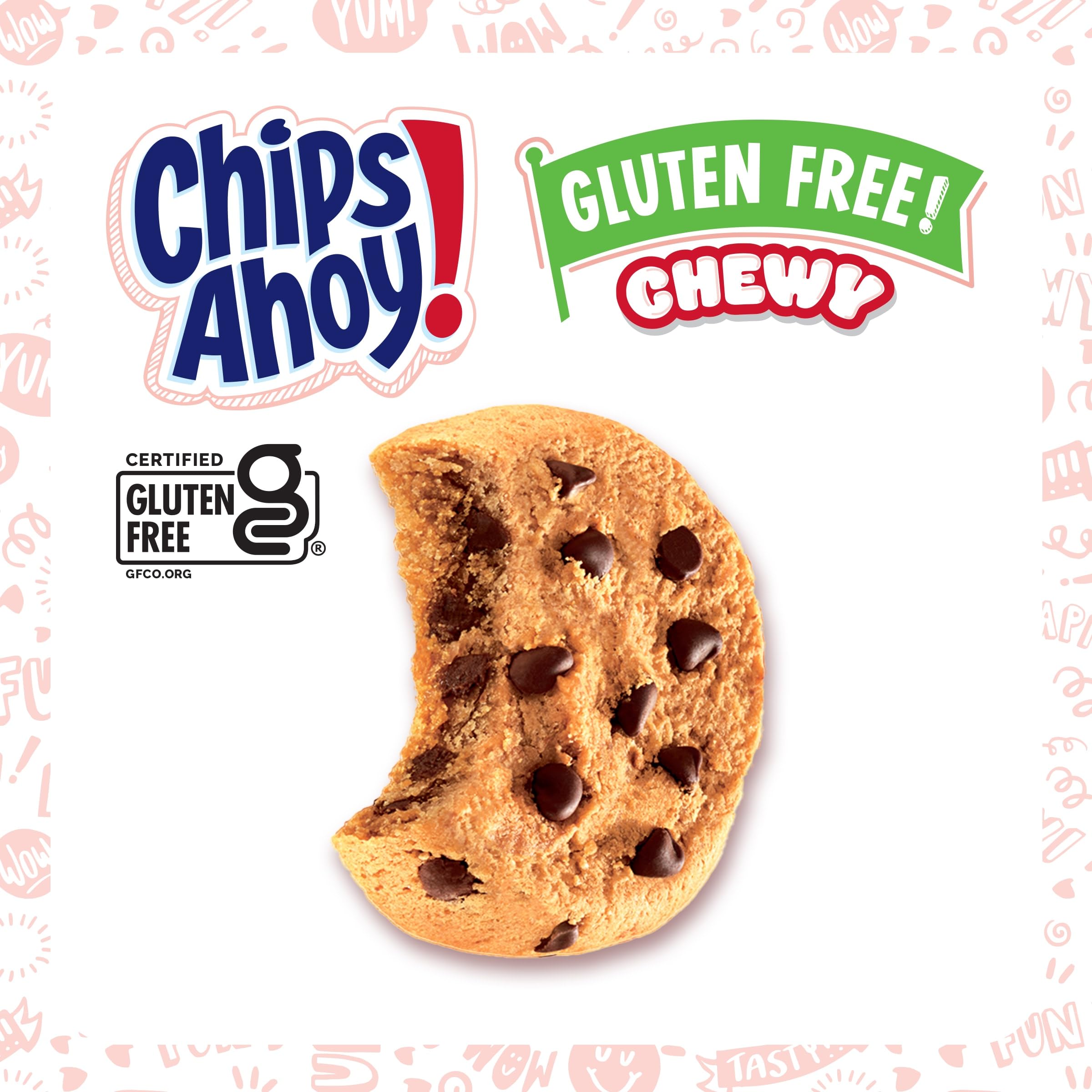 CHIPS AHOY Chewy Gluten Free Fudgy Chocolate Chip Cookies 9 75 oz — view 4