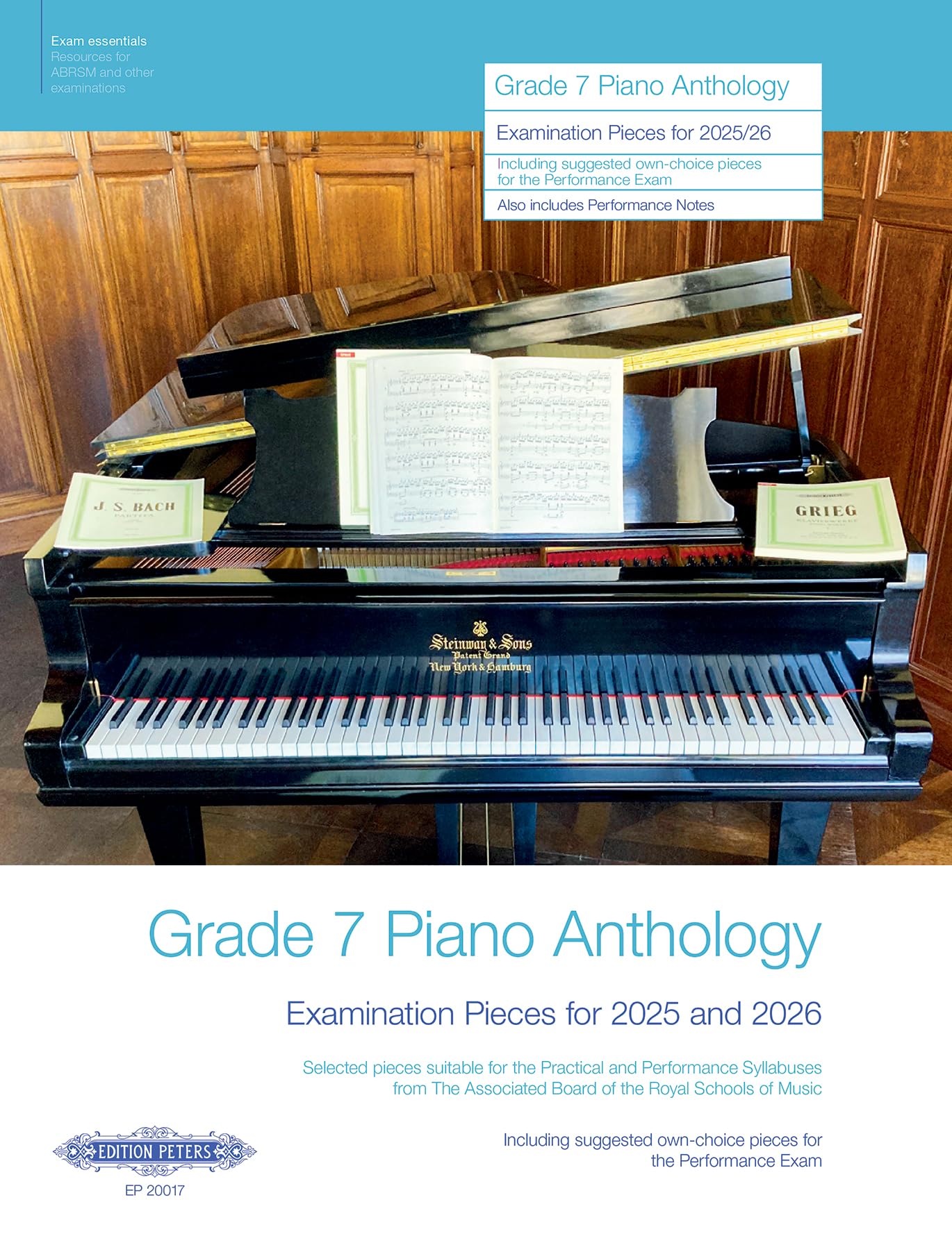 Grade 7 Piano Anthology 2025-2026 Book Piano