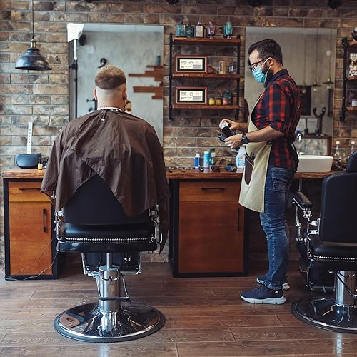 Miniatura 7 de Minesaxel Marco de licencia comercial de 5 x 10 pulgadas con paspartú para licencia de cosmetología de 3.5 x 8 pulgadas para pared y mesa (rojo