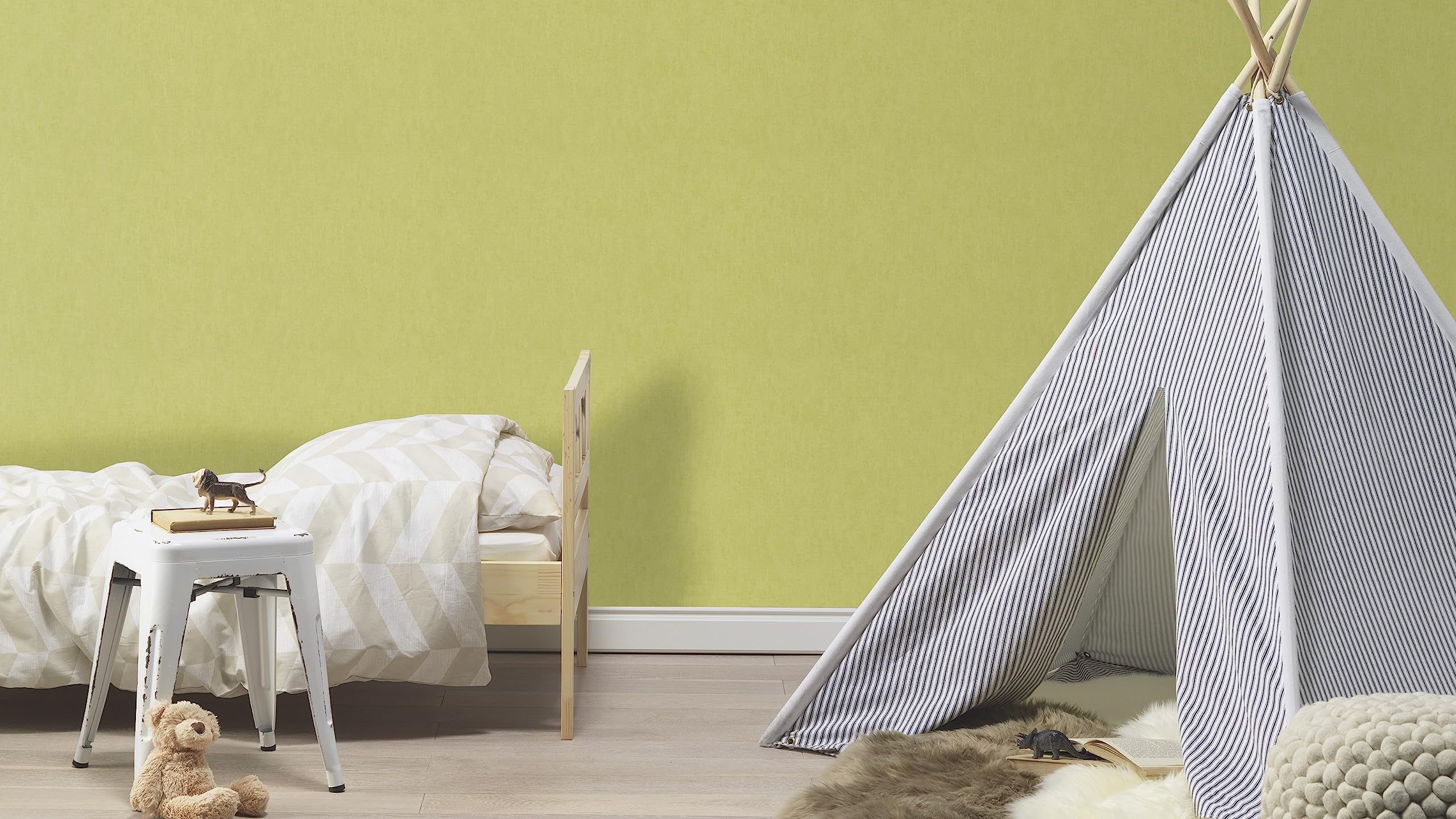Rasch paperhangings 247459 "Kids and Teens II Line Pattern" Paper Wallpaper, Multi-Colour, 53 x 1005 cm - Image 4