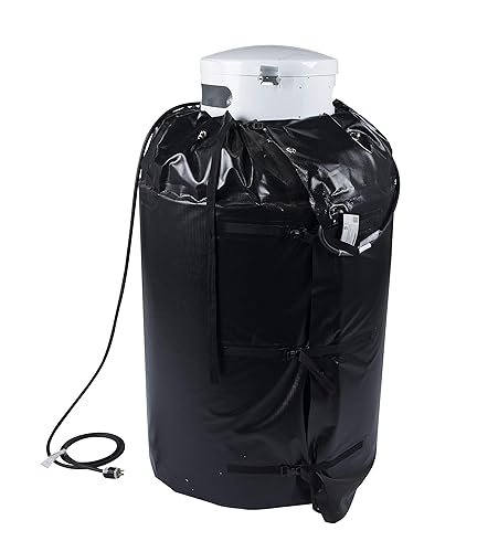 Miniatura 5 de Powerblanket Calentador de cilindro de gas aislado GCW420 diseñado para tanque de 420 libras, calentador de tanque de propano