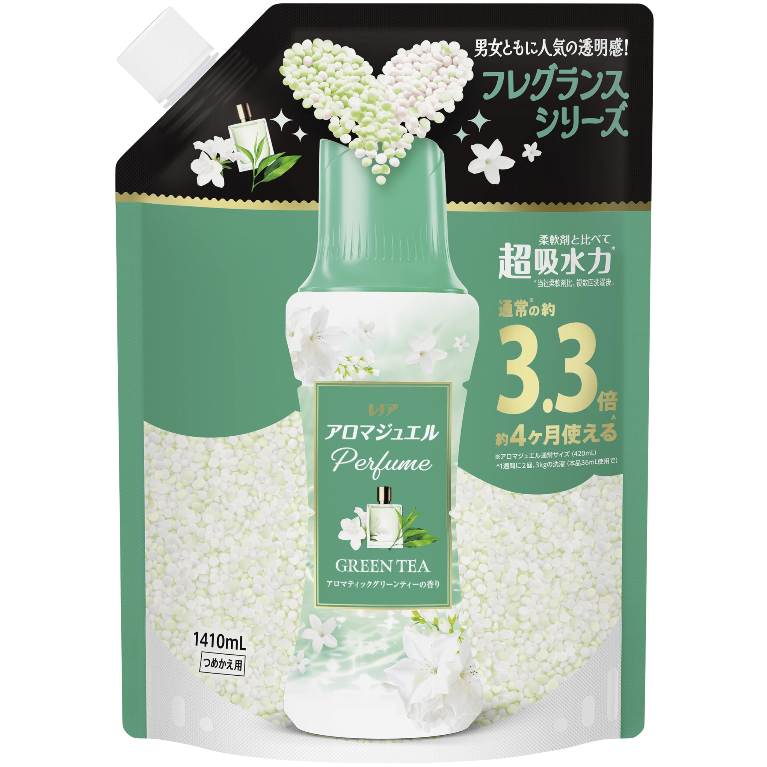 レノア アロマジュエル Perfume お洗濯の香り付けビーズ アロマティックグ…