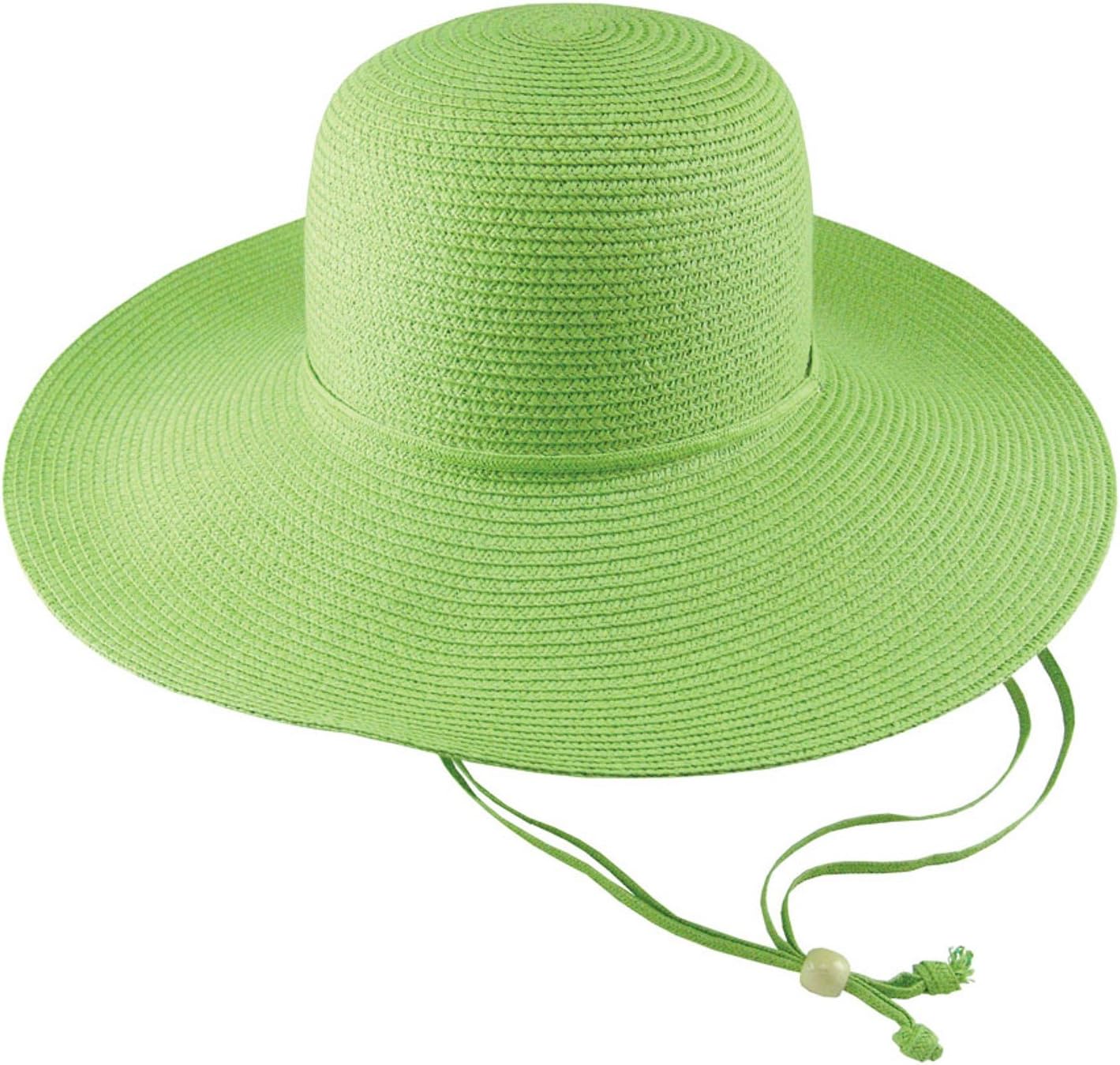 Midwest Gloves & Gear 42D4G Green Straw Hat