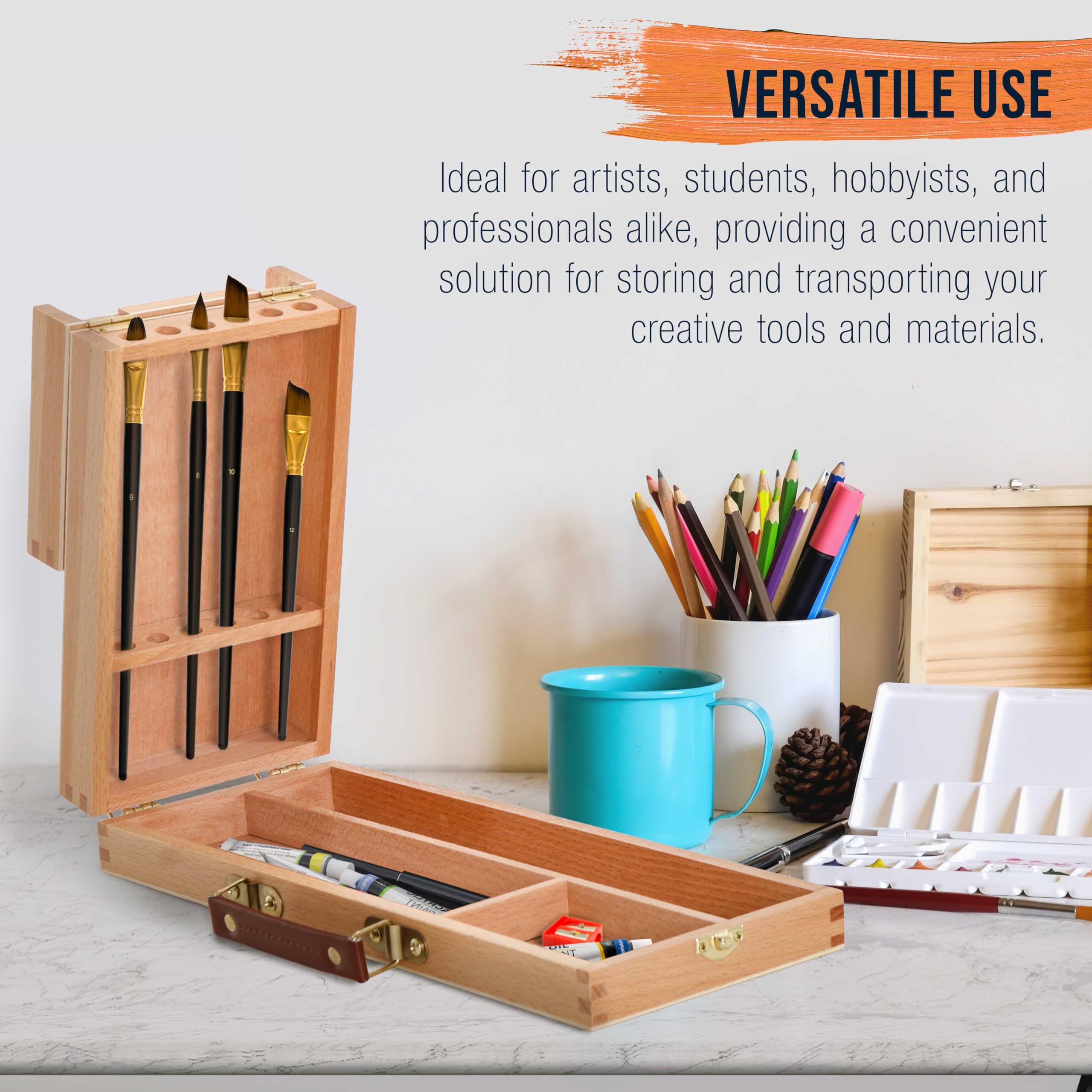 Amazon.com: U.S. Art Supply Multi-Function Flip Open Artist Supply