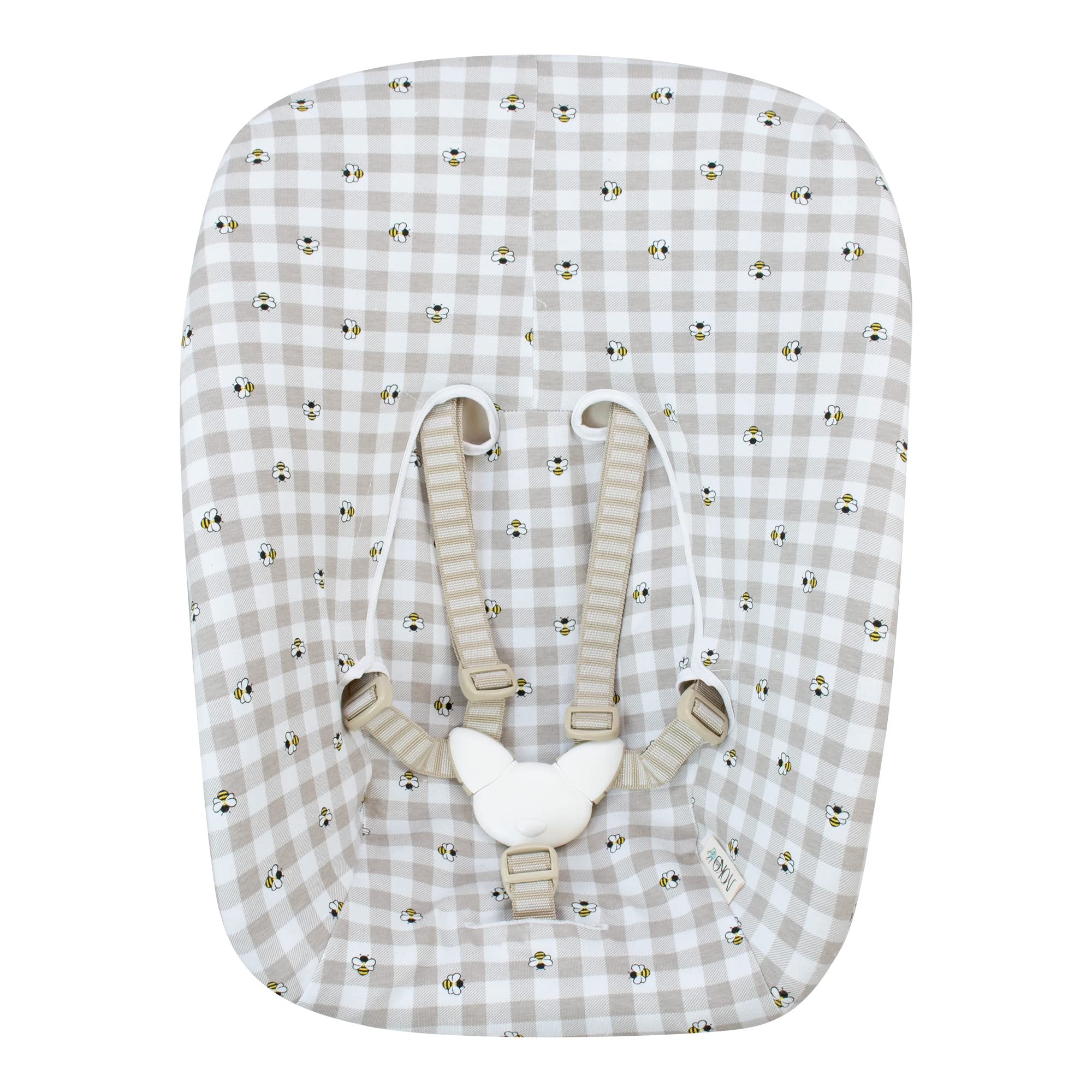 JYOKO KIDS Fodera in Cotone Compatibile con Stokke NewBorn (PICNIC VICHY)
