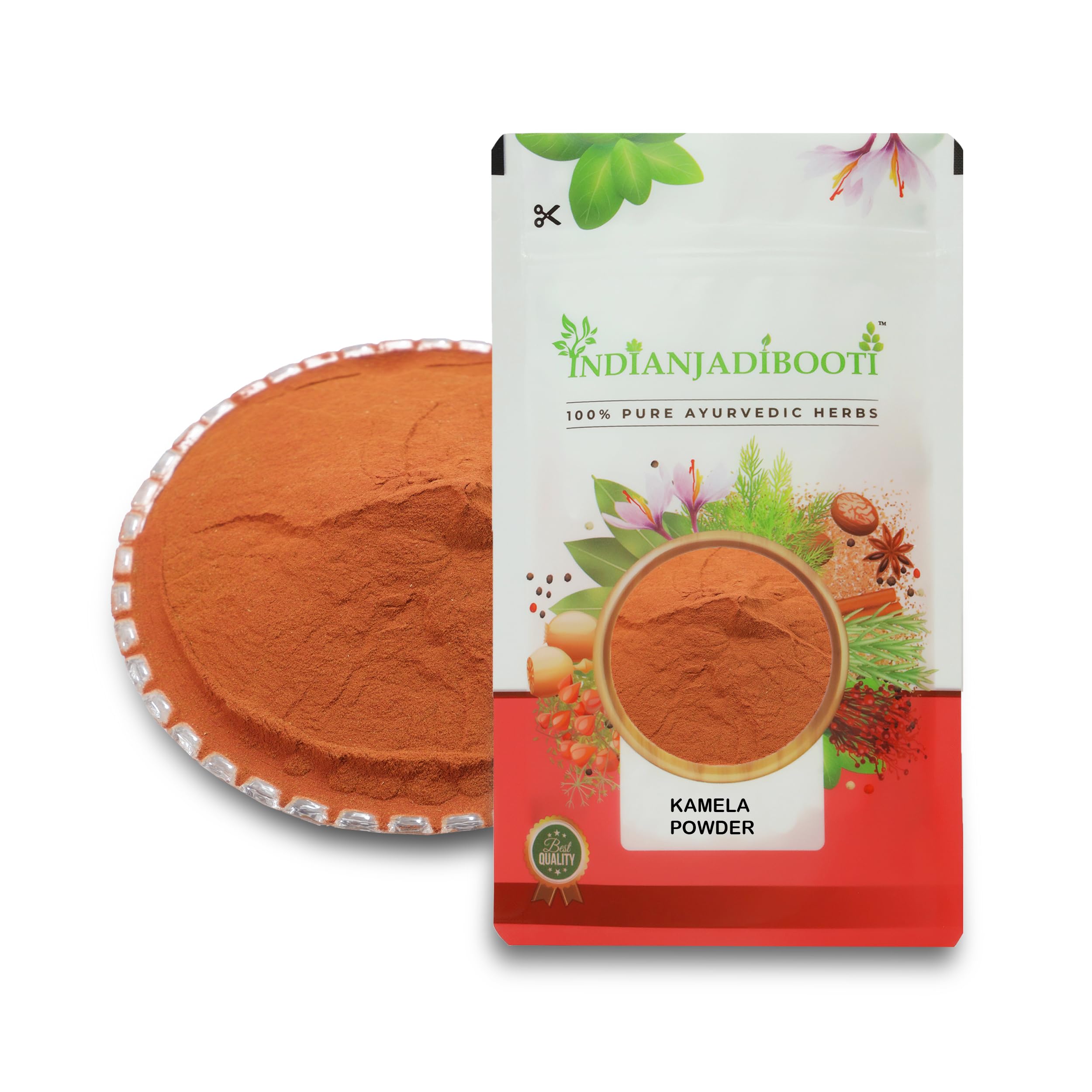 IndianJadiBooti Edible Kamila Powder - Kamela (100 Grams pack)