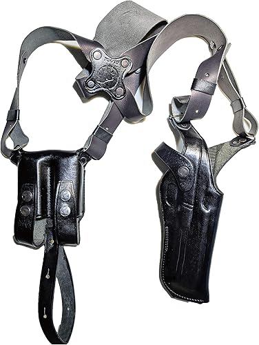 Miniatura 1 de Funda de hombro vertical de cuero para COLT 1911