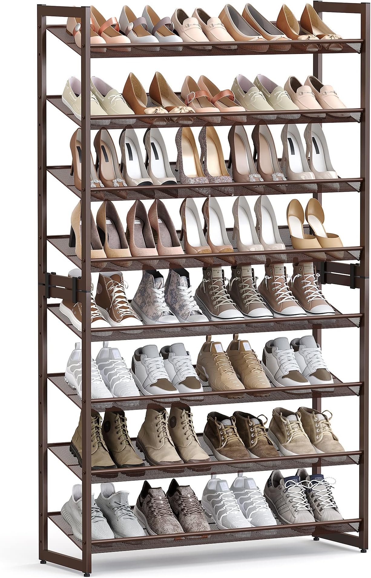 Tall Shoe Rack -Bronze