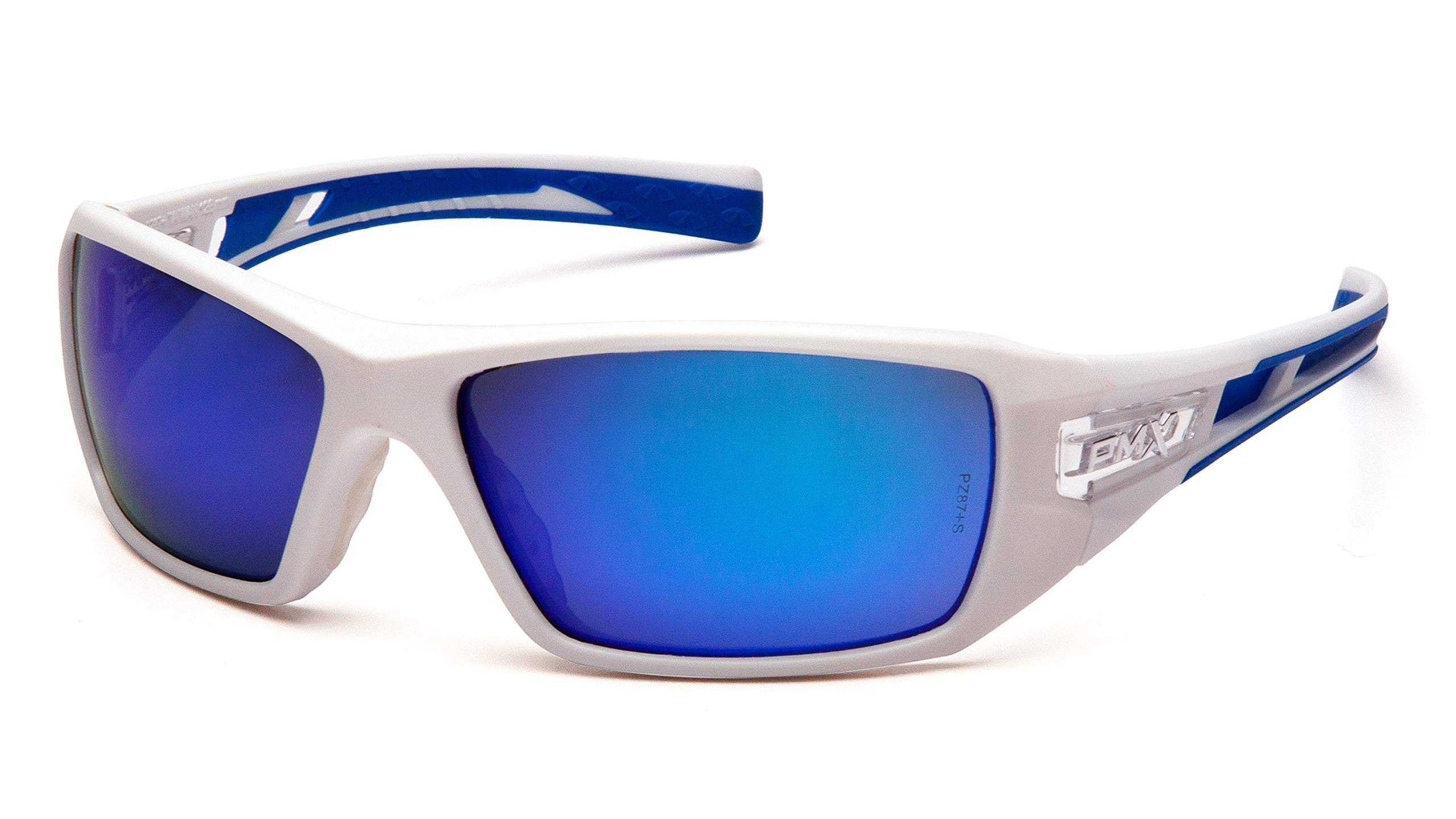 Pyramex Safety Velar Safety Glasses, White-Blue Frame/Ice Blue Mirror Lens Medium (B07QNT388D) Amazon Price History, Amazon Price Tracker