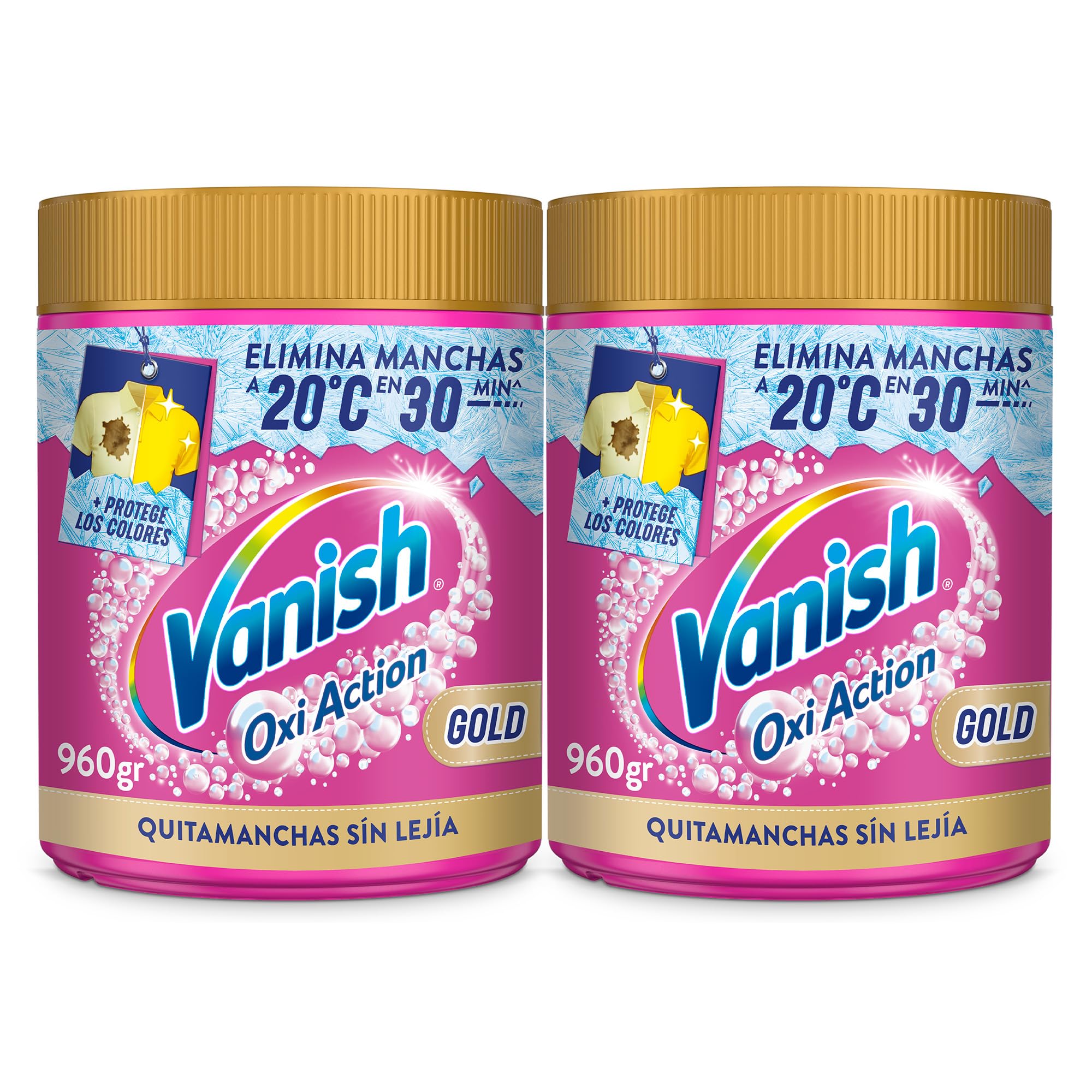 Vanish Oxi Action Multipoder - Quitamanchas multibeneficio para la ropa, En Polvo, Sin Lejía 400gr, El emabalaje puede variar — view 13