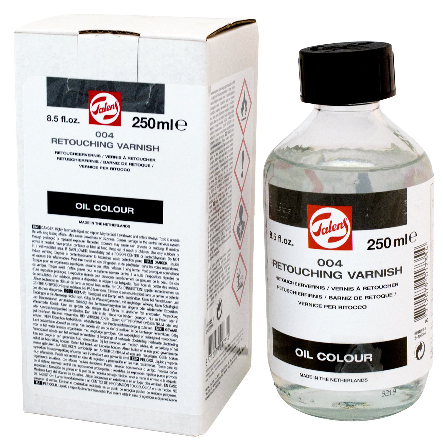 Talens Barniz de Retoque 004 250 ml (24305004)