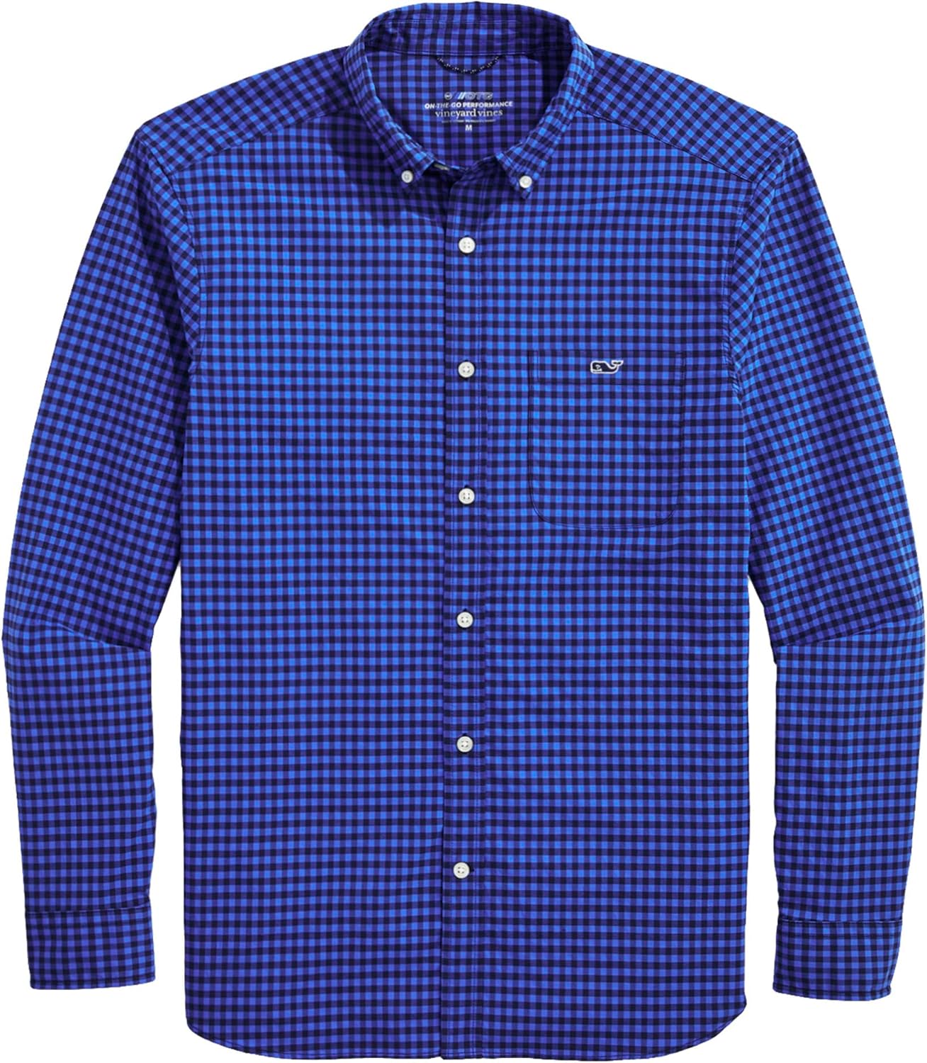Vineyard Vines Men's On-The-go Lightweight Gingham Shirt