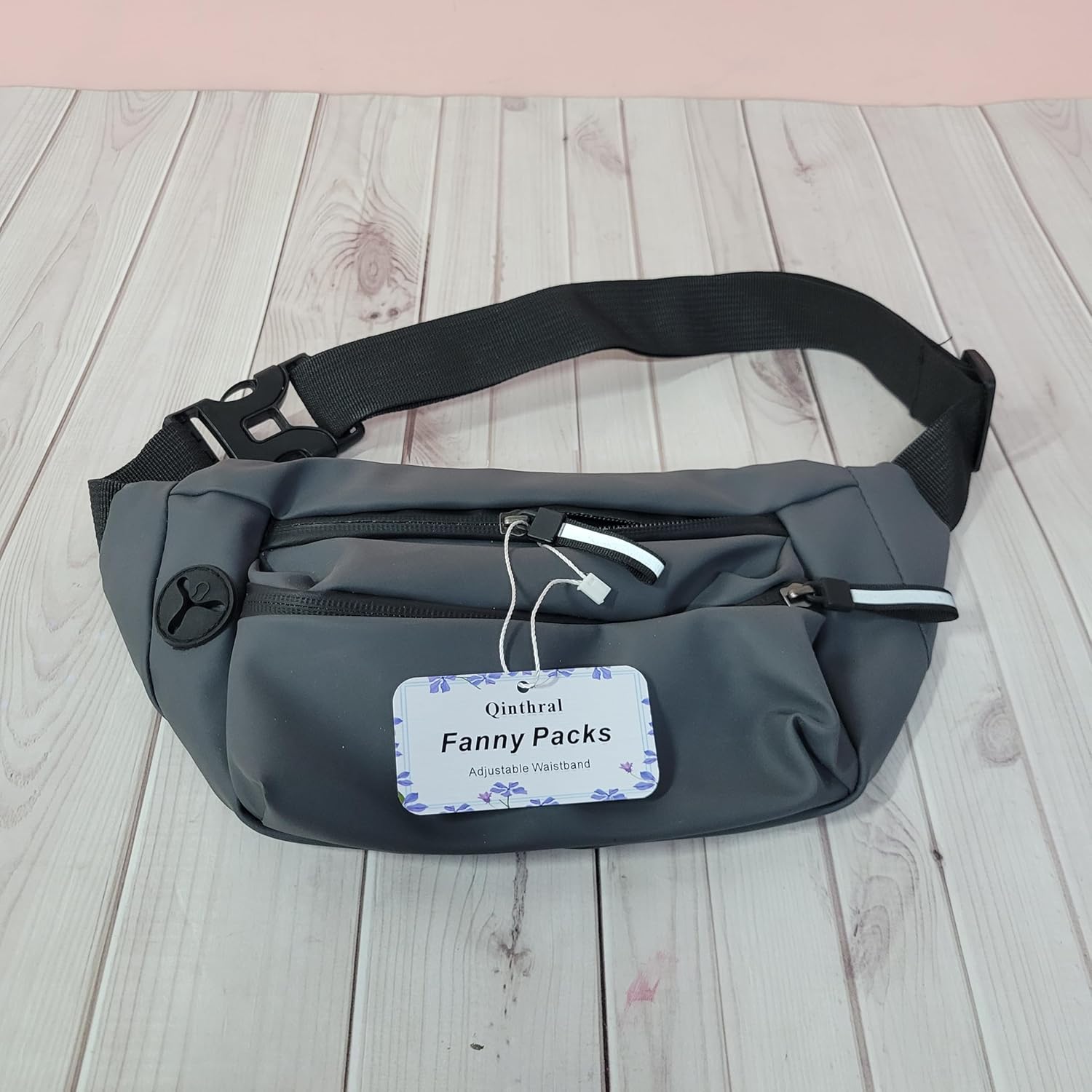 Qinthral‌ Fanny packs – Durable & Lightweight Material,Spacious Multi-Pocket Storage