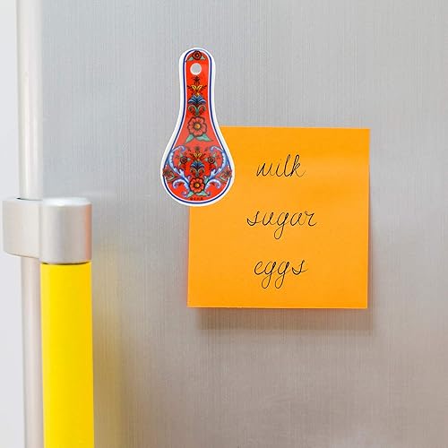 Miniatura 3 de Essence of Europe Gifts - Imán de cocina con diseño de romero rojo