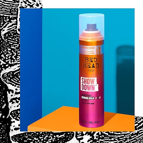 Miniatura 6 de TIGI Bed Head Showdown - Laca antiencrespamiento para el cabello con agarre fuerte, 5.5 onzas