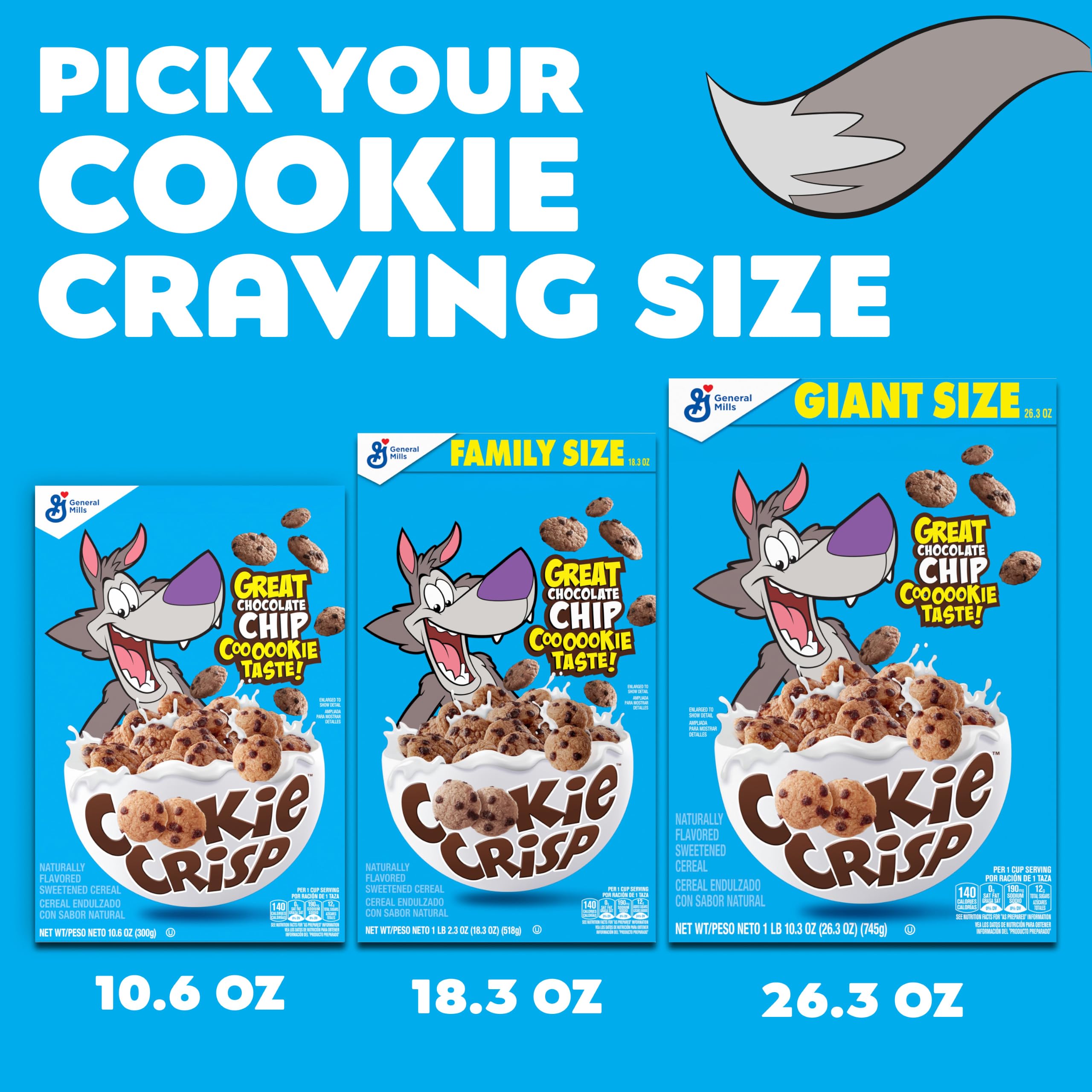 Amazon.co.jp: General Mills Cookie Crisp Breakfast Cereal - 10.6oz