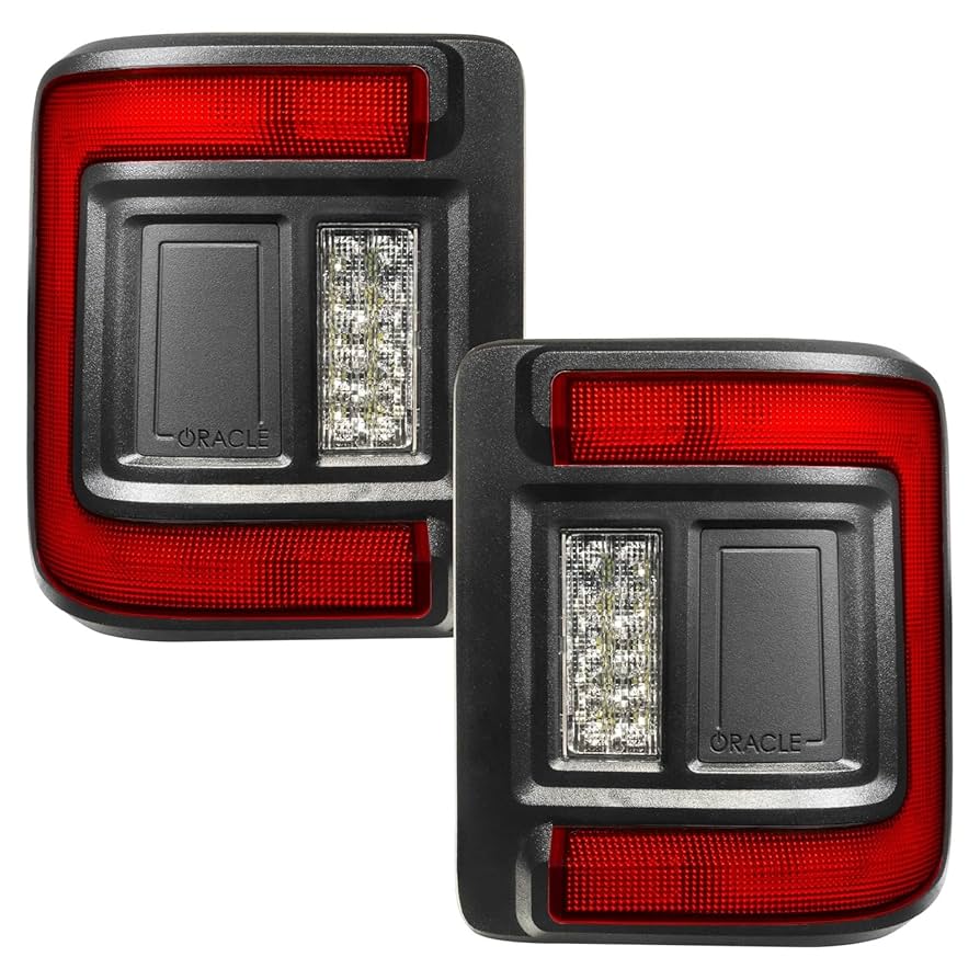 Rigid Chase テールライト レッドラングラー　ジムニーリジットチェイス Amazon.com: ORACLE Lighting 5884-504 Pair of Standard Red