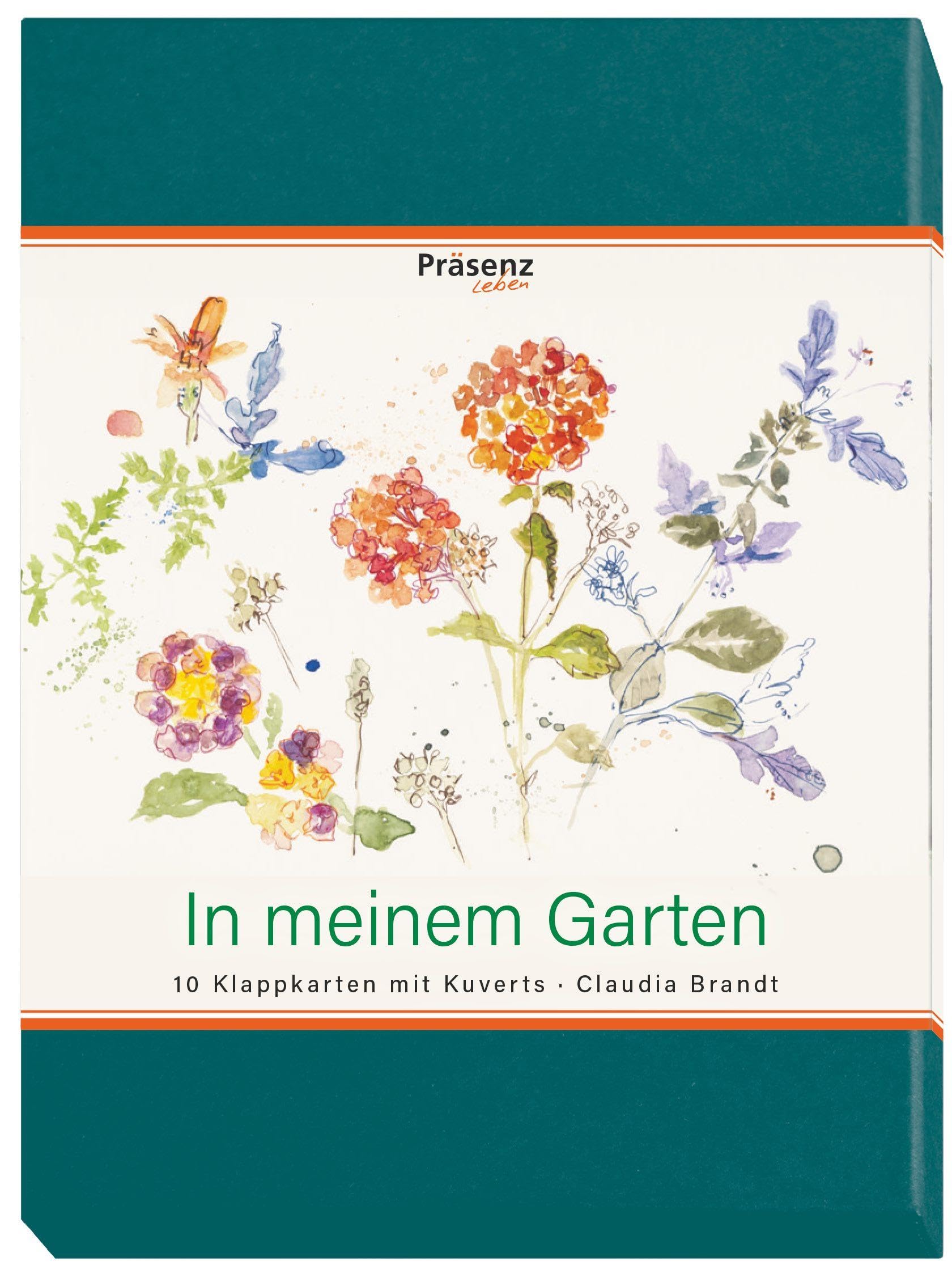 Cartes de vœux florales In meinem Garten pour célébrer les anniversaires et fêtes au printemps