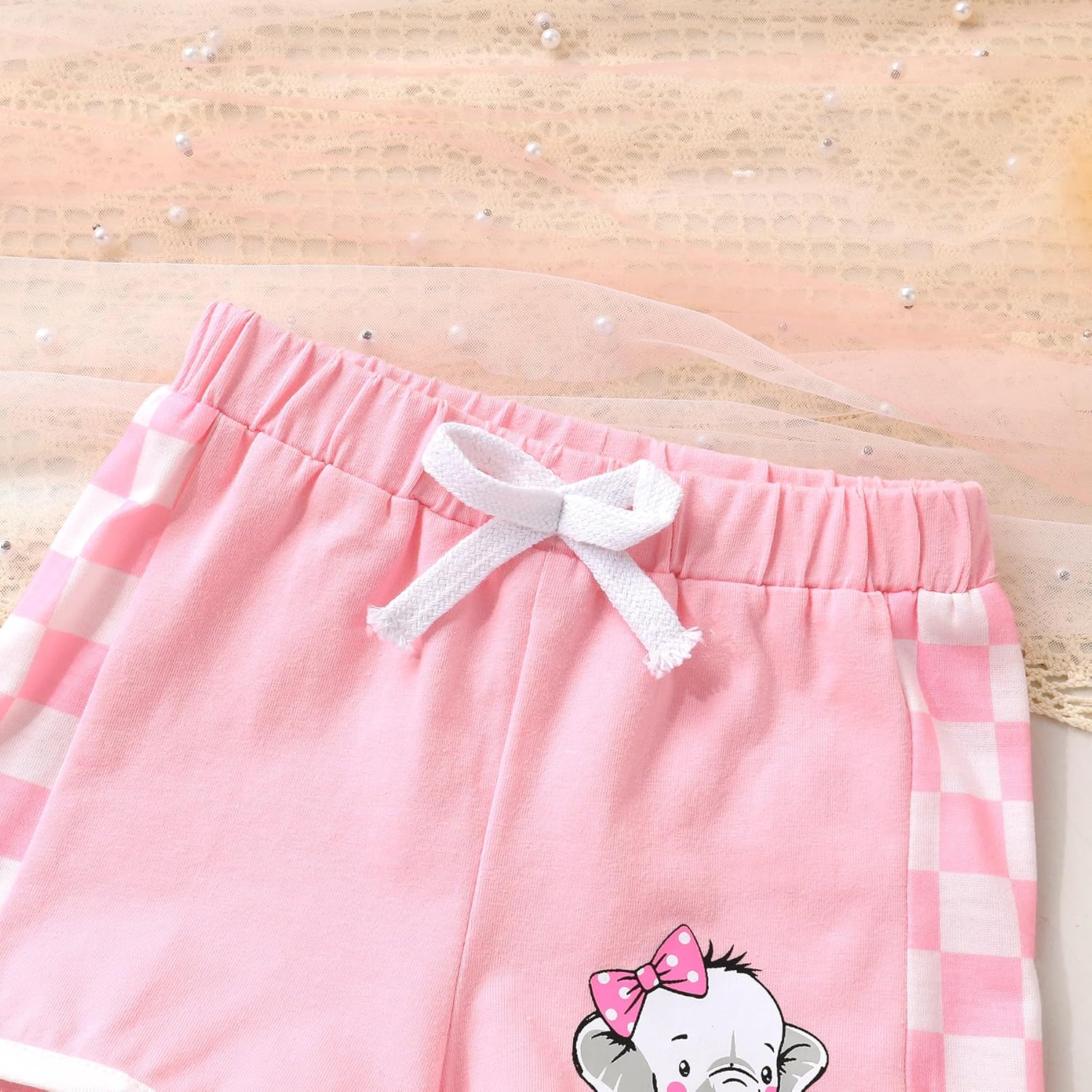 YOUNGER TREE Toddler Infant Baby Girls Summer Outfits Leopard Print Short Sleeve Pocket T-Shirt Tops Pants Clothes Sets - Image 6