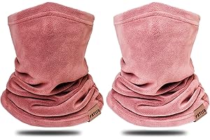 Kids Neck Gaiters 2 Pack: Stay Warm All Winter Long