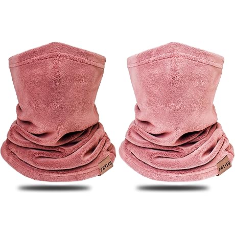 Kids Neck Gaiters 2 Pack: Stay Warm All Winter Long