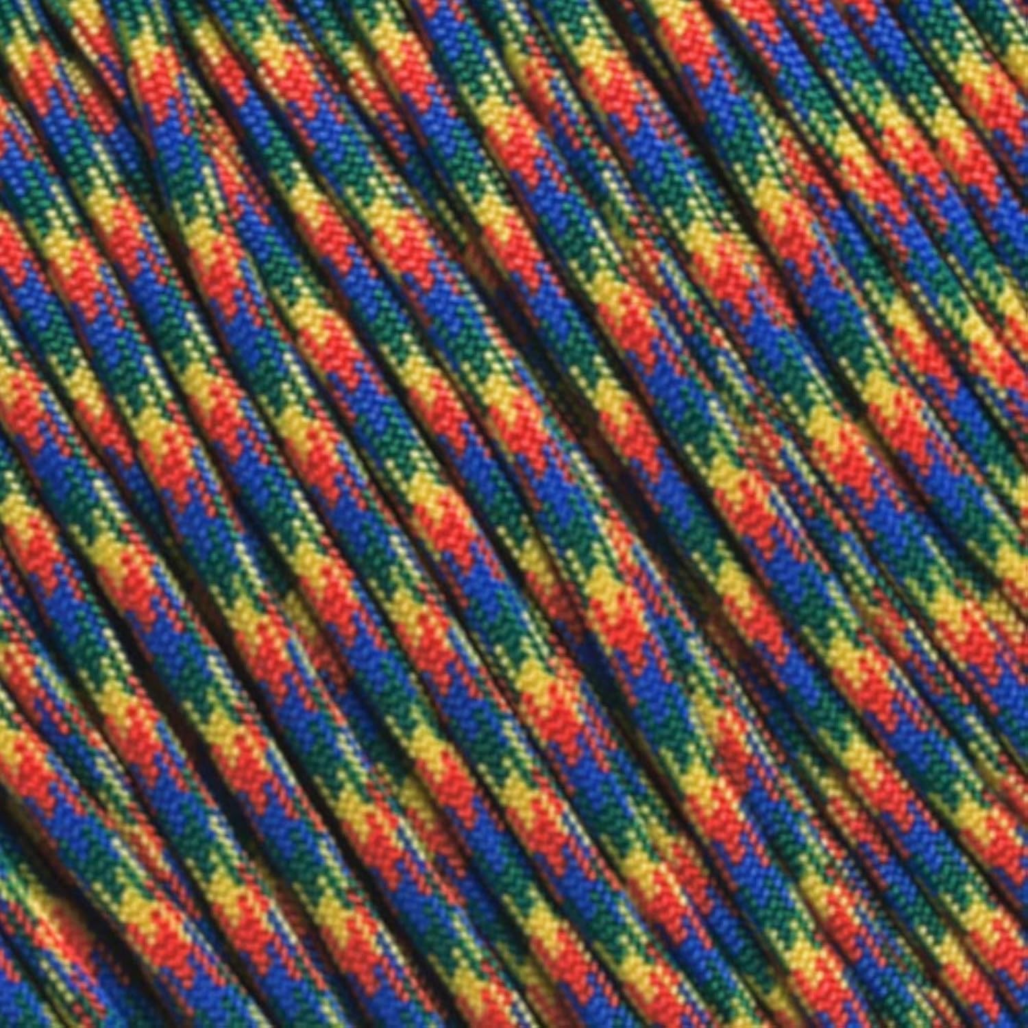 Parachute 550 Paracord Type III 7 Strand - (Autism Awareness, 100 Feet)