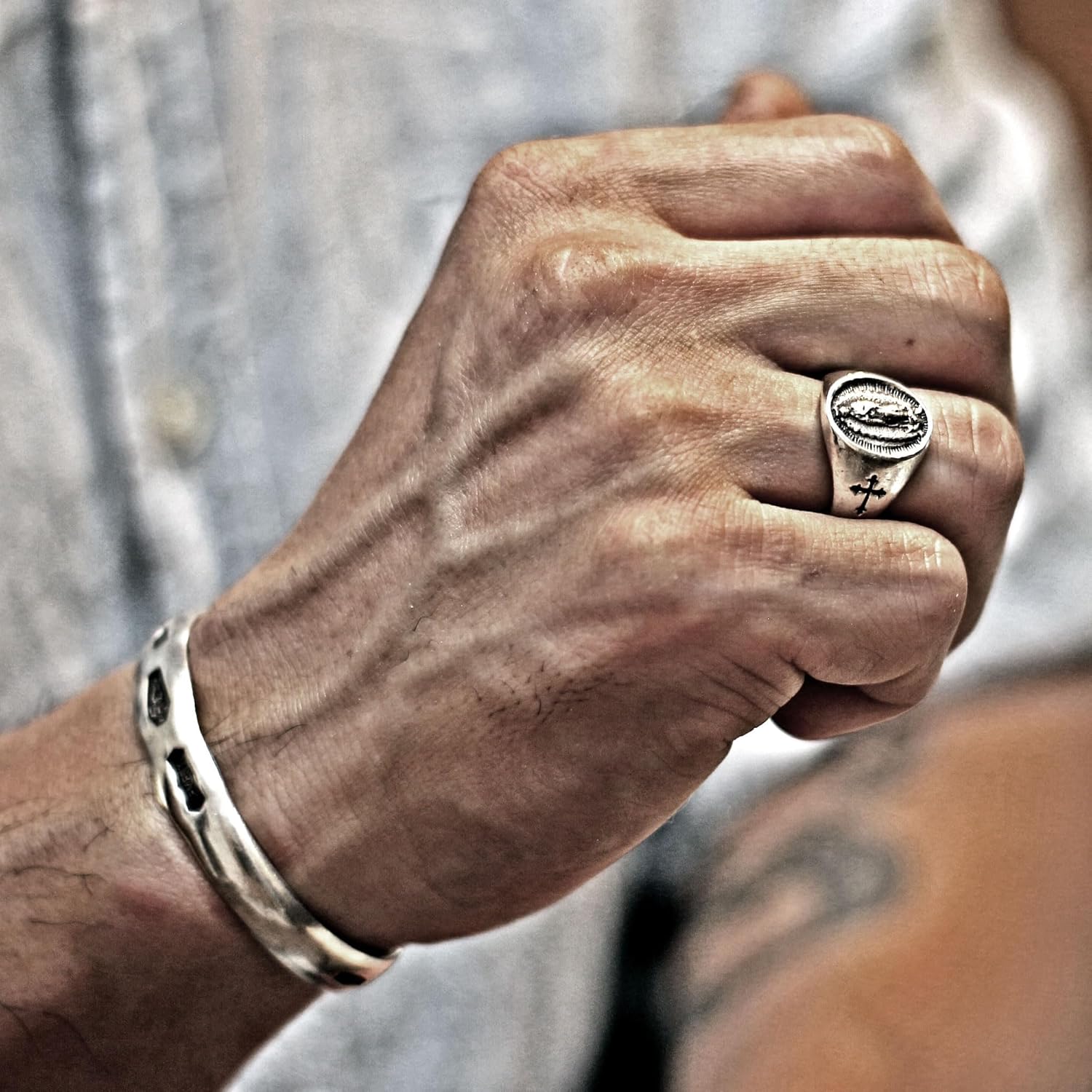 Our Lady of Guadalupe, St. Mary ring