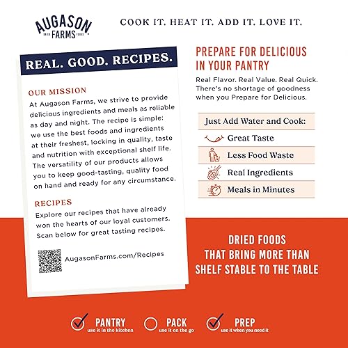 Vista 13 de Augason Farms Lata de mezcla de sopa de brócoli con queso, 54 onzas