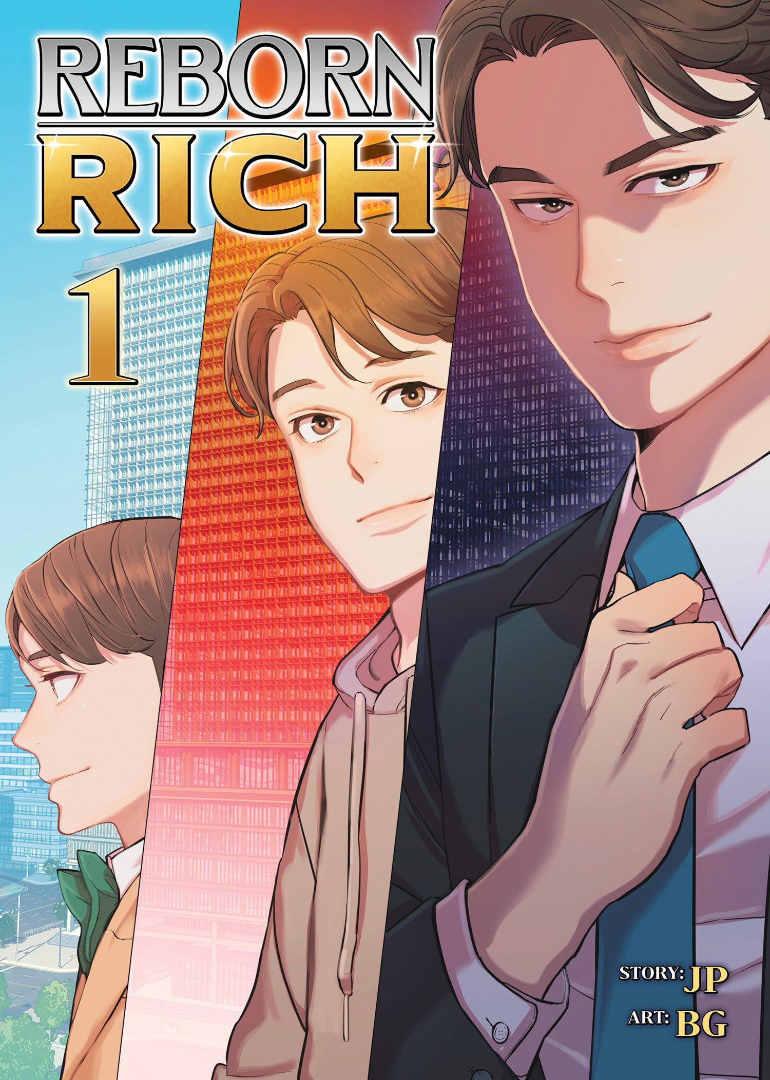 Reborn Rich (Comic) Vol. 1 by JP (Paperback Book)