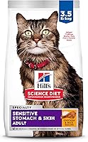 Vista 1 de Comida seca para gatos con piel y estómago sensible, de Hill's Science Diet