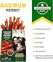 Vista 5 de Beloved Pets Golosinas para perros de batata y masticables saludables de pato de 10.6 onzas – Snacks para cachorros y huesos blandos para razas