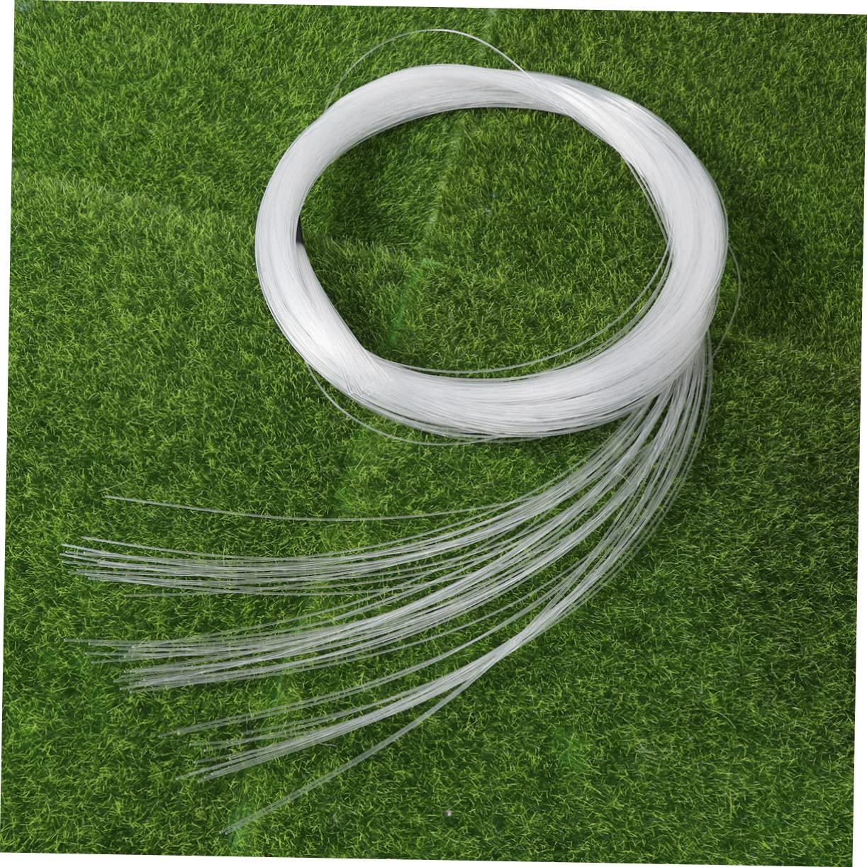 SHINEOFI Fiber Optic Lights 100 Pack 0.75mm Diameter 2m Long Led Optical Fiber Flexible for Decor Party Vehicle