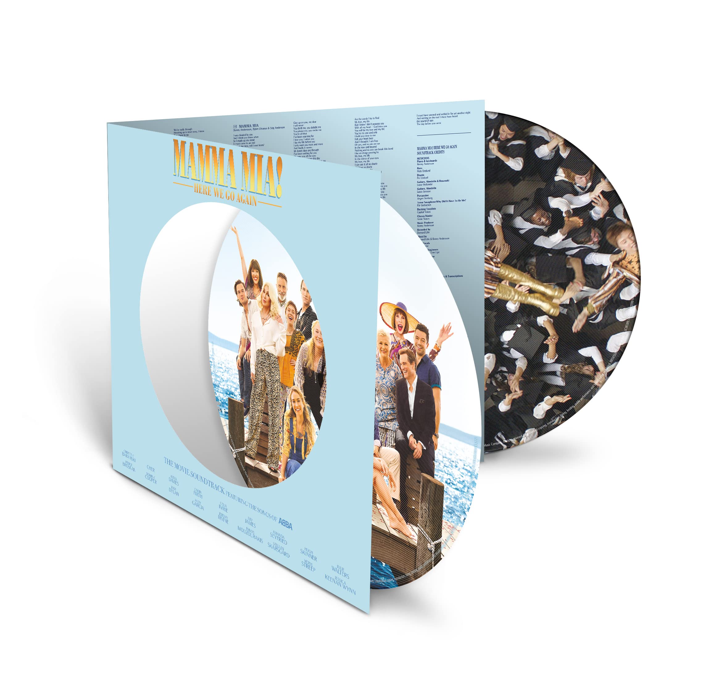 欧2LP Various Mamma Mia! 00602567549499 UMC, Polydor /00520 Mamma Mia - Original Cast Recording (2LP Blue & White