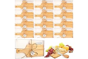 Tioncy Mini Charcuterie Boards Bulk: Delightful Individual Charcuterie Spread for Captivating Gatherings