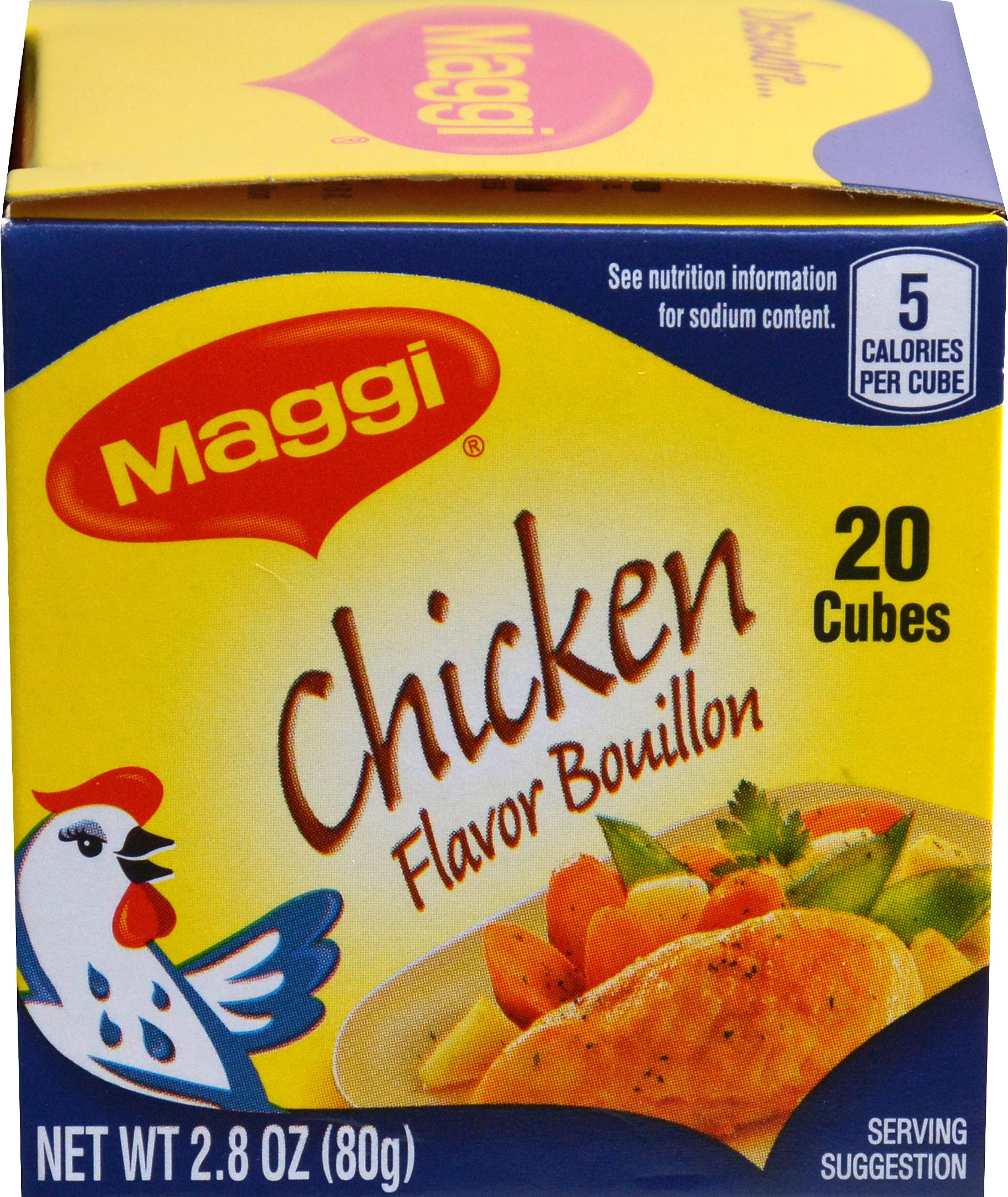 MAGGI Chicken Flavor Bouillon Cubes 2.8 oz. Box Buy Online in India at