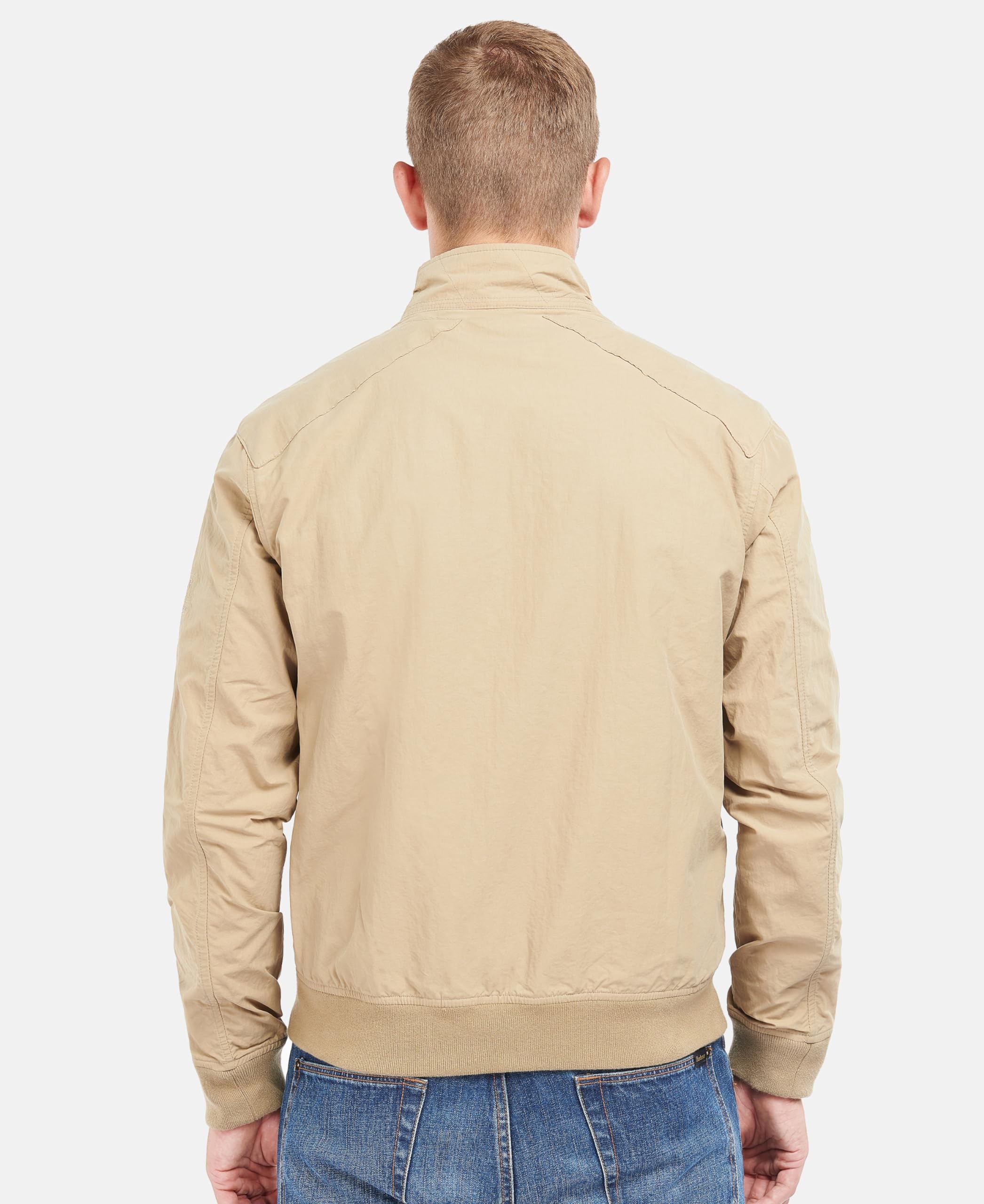 Barbour International Giubbino Rectifier Harrington Uomo Military XL