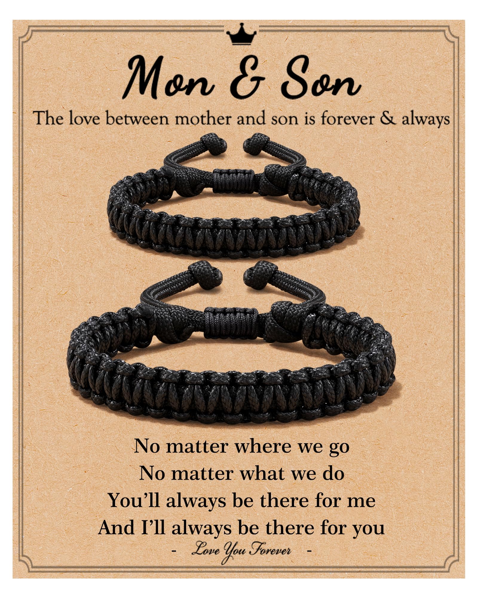Jeka mother and son bracelet christmas gifts