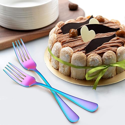 Miniatura 7 de LIANYU - Juego de cubiertos de acero inoxidable