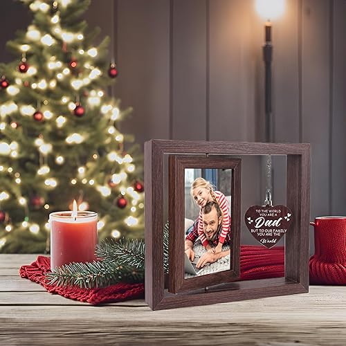 Miniatura 5 de Regalos de Navidad para papá de hija e hijo, marcos de fotos para padres de primer padre, regalos de Navidad para papá que no quiere nada, regalo de