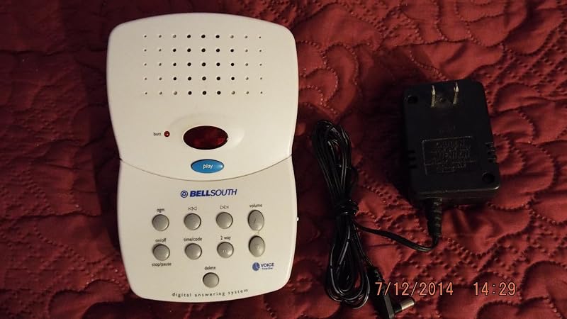 Bell South 1188 Sistema de contestador automático de acceso remoto digital
