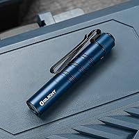 Vista 9 de OLIGHT I3T 2 EOS - Linterna de bolsillo EDC, 200 lúmenes, linterna táctica compacta y brillante de doble salida, interruptor en el extremo