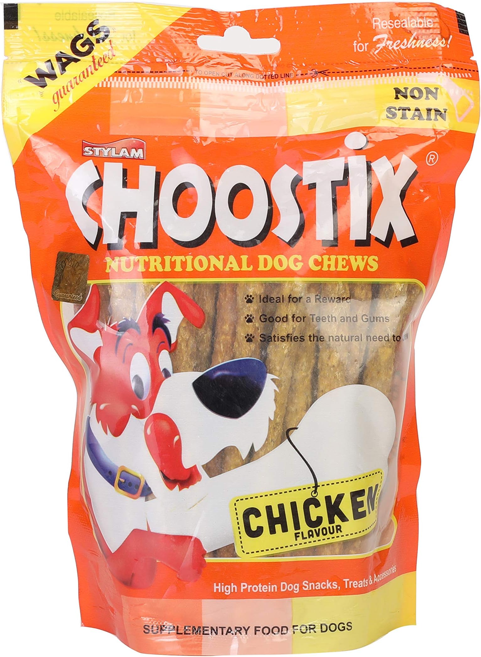 CHOOSTIX All Life Stages Chicken Stick Dog Treat, 450G, 1 Count