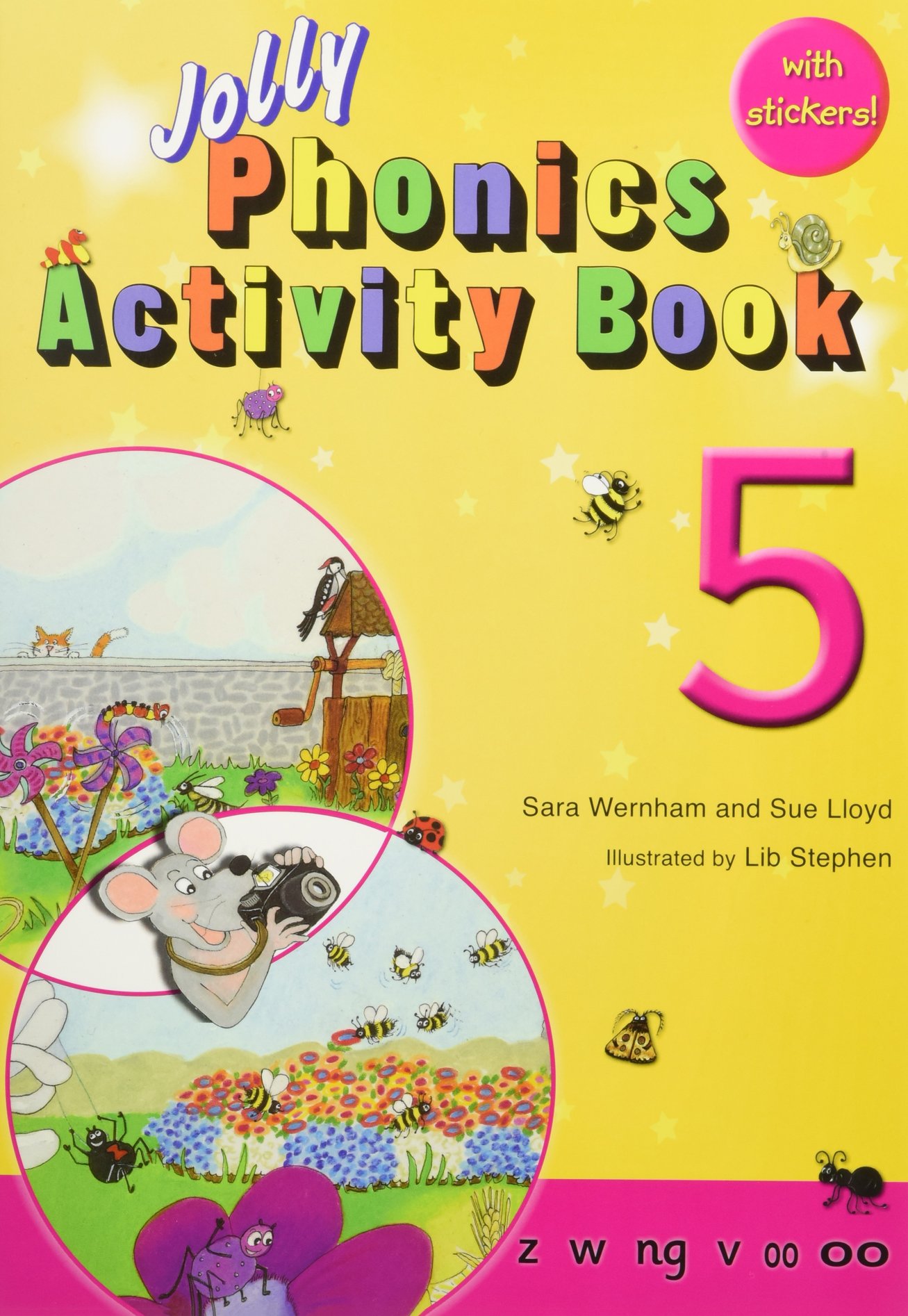 Jolly Phonics Activity Book 5: In Precursive Letters (British English edition)