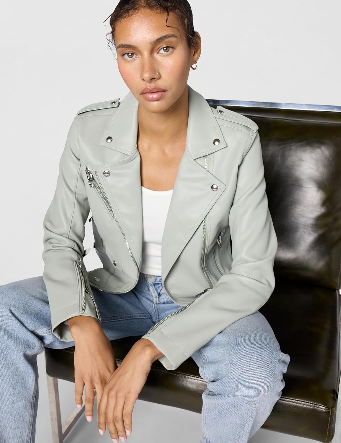 [BLANKNYC] Women's Fresh Start Moto Jacket