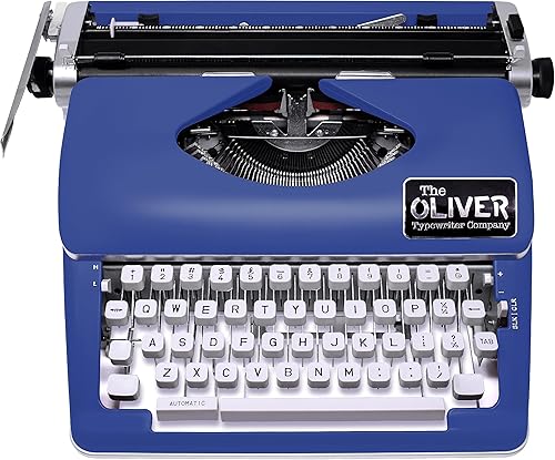 Máquina de escribir manual atemporal, menta