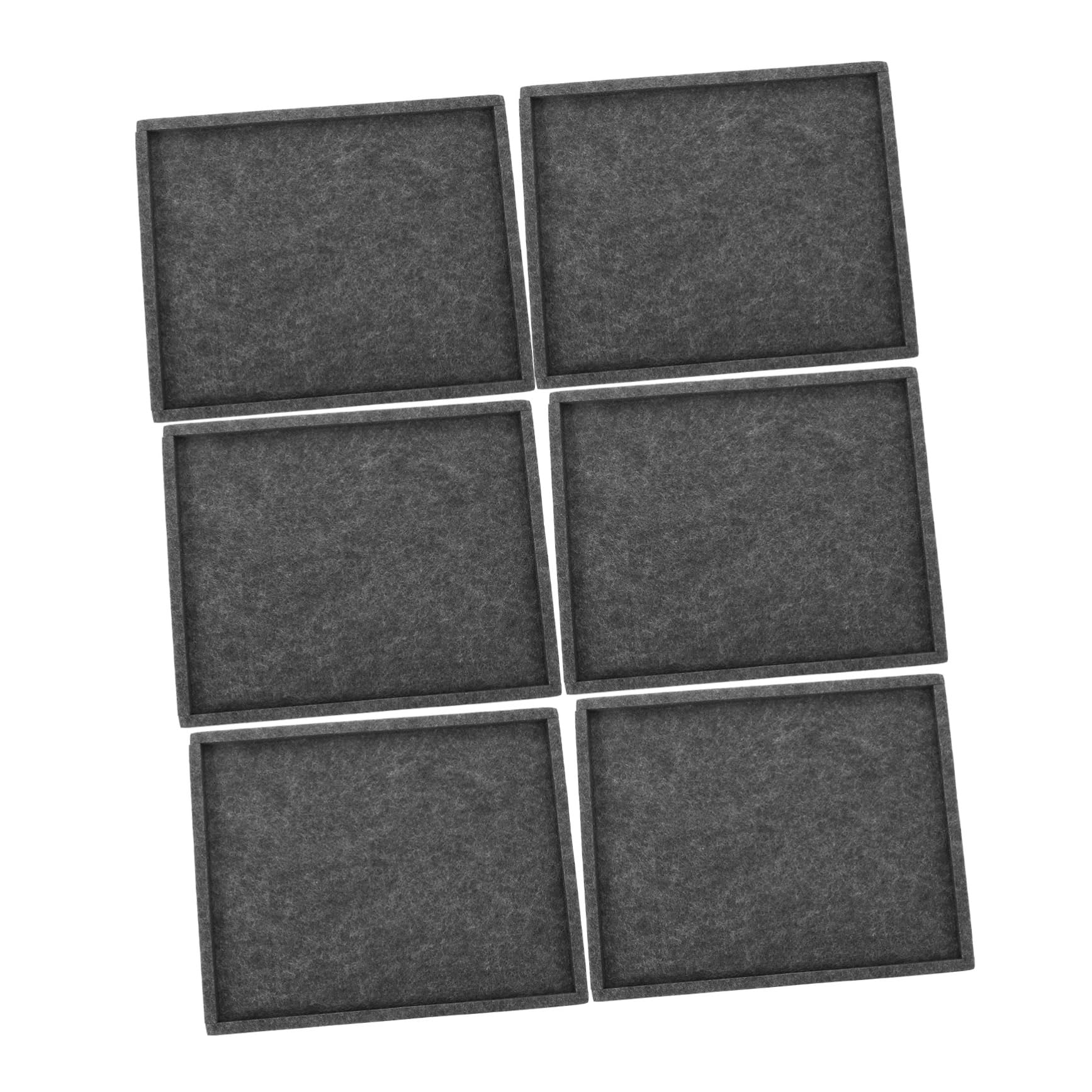 BESPORTBLE 1 Set Felt Puzzle Sorting Tray Stackable Reusable Puzzle Boards for Easy Organization and Sorting Design Prevents Loss for Classrooms and Home Use